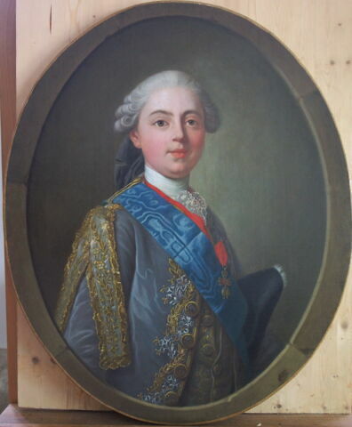 Portrait en buste du Comte d'Artois, futur Charles X