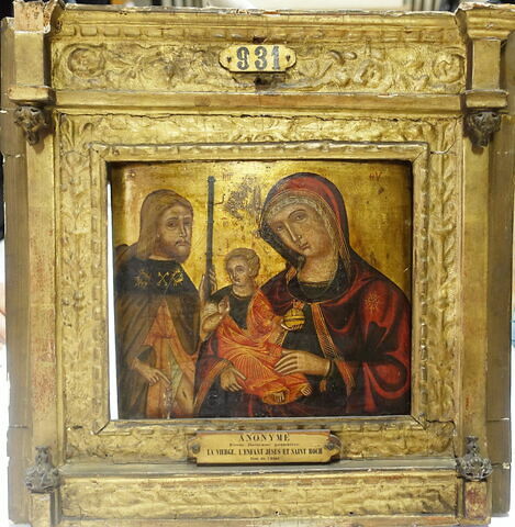La Vierge et l'Enfant avec saint Roch, image 1/4