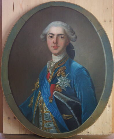 Portrait en buste du comte de Provence, futur Louis XVIII