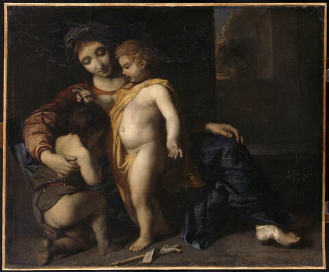 La Vierge, l'Enfant Jésus et le petit saint Jean