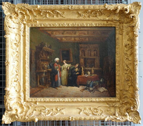 Intérieur d'une chambre au XVIème siècle, image 2/2