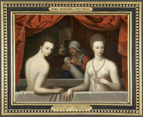 Gabrielle d'Estrées et une de ses soeurs, image 1/3
