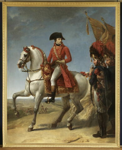 Bonaparte, Premier Consul, distribue des sabres d'honneur aux grenadiers de sa garde après la bataille de Marengo (14 juin 1800), image 2/13