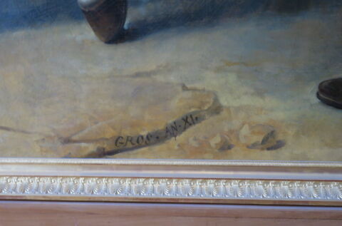 Bonaparte, Premier Consul, distribue des sabres d'honneur aux grenadiers de sa garde après la bataille de Marengo (14 juin 1800), image 2/15