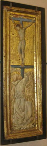 Le Christ en croix adoré par saint François d'Assise, image 2/3