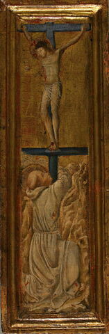 Le Christ en croix adoré par saint François d'Assise, image 3/3