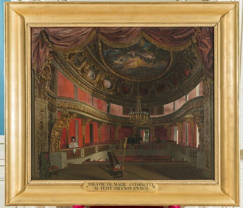 L'Intérieur du théâtre de la reine au Petit Trianon en 1838, image 2/3