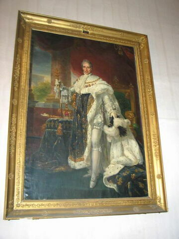 Portrait en pied du roi Charles X