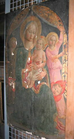Vierge à l'Enfant entourée d'anges, image 2/2