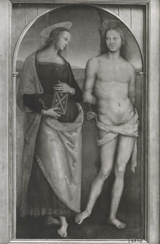 Saint Sébastien et sainte Apolline, image 1/2