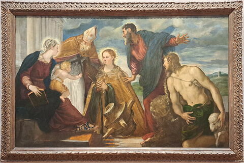 La Vierge et l'Enfant avec sainte Catherine, saint Augustin, saint Marc et saint Jean Baptiste