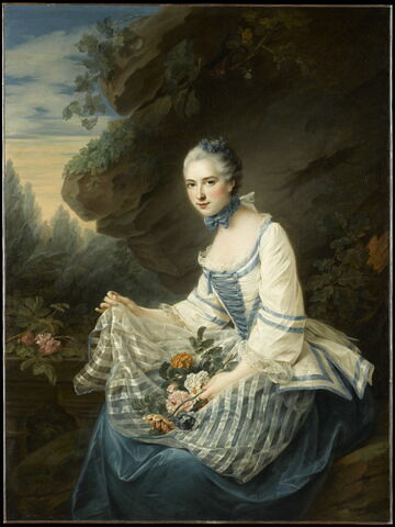 Louise-Élisabeth de Maillé Karman, plus tard marquise de Soran, dame d'honneur de Mesdames Clotilde et Elisabeth.