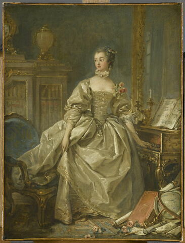 La Marquise de Pompadour (1721-1764).