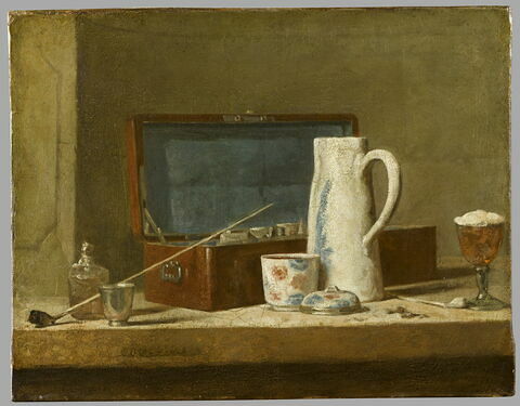 Pipes et vase à boire, dit aussi La Tabagie, image 1/2