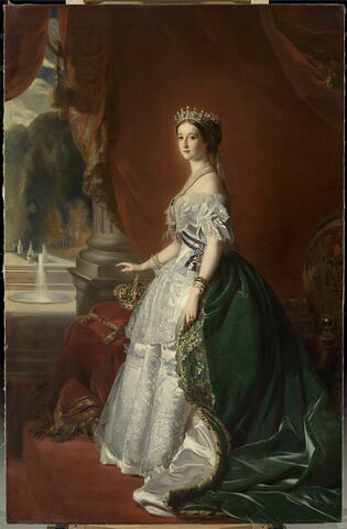 Portrait d'Eugénie de Montijo, impératrice des Français, image 1/2
