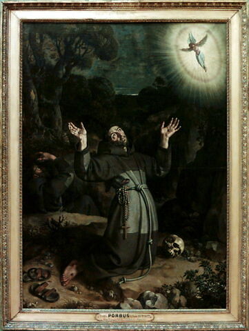 Saint François d'Assise recevant les stigmates, image 4/4