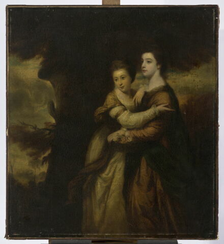 Portrait de Misses Emma et Elizabeth Crewe, dit aussi Les deux soeurs, image 1/3