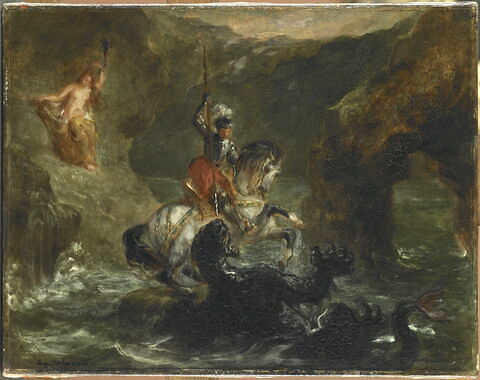 Saint Georges combattant le dragon, dit aussi Persée délivrant Andromède