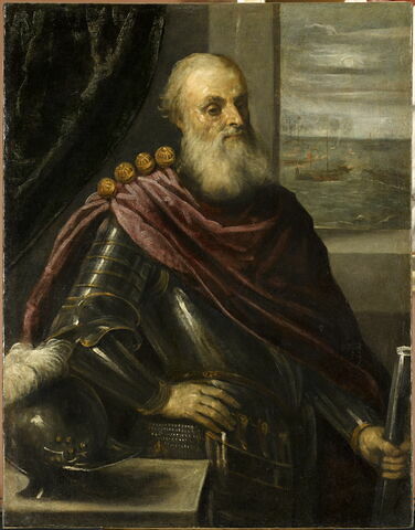 Vincenzo Cappello (1469-1541), amiral, diplomate et procurateur vénitien, dit à tort Portrait de Nicolo Cappello (1547-1613), petit-fils du précédent et gouverneur de galère en 1576