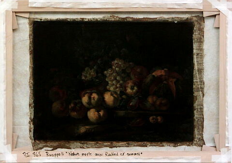 Nature morte aux raisins et aux pommes, image 2/2