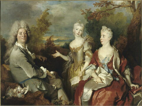 Portrait de famille, dit autrefois à tort : Le peintre, sa femme et sa fille