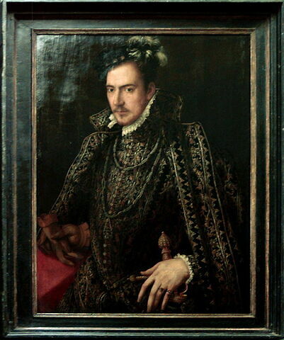 Portrait d'un gentilhomme, dit parfois Portrait du duc d'Alençon (1555-1584), image 9/9