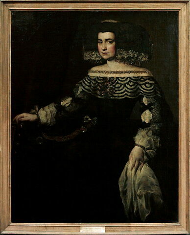 Portrait d'une femme de la cour d' Espagne, image 4/4