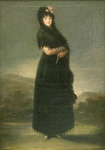 Portrait de Mariana Waldstein, 9e marquise de Santa Cruz (1763-1808), image 3/3