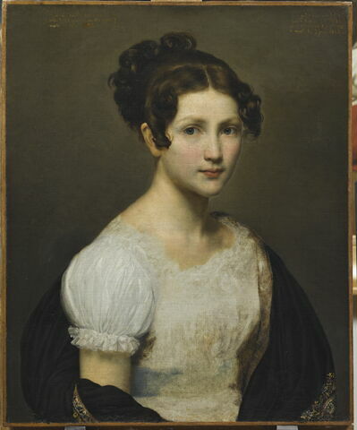 Eugénie-Paméla Larivière (1804?-1824), soeur de l'artiste
