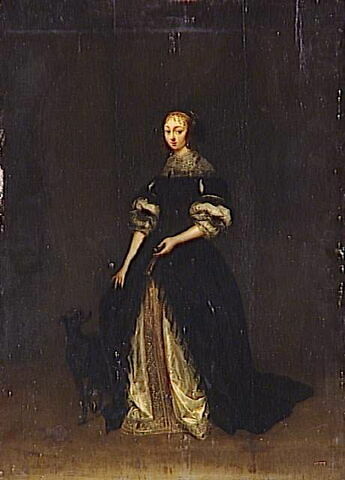 Portrait d'une femme avec un chien, image 2/3
