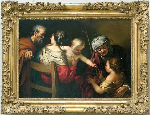 La Sainte Famille avec sainte Élisabeth et saint Jean Baptiste, image 2/2