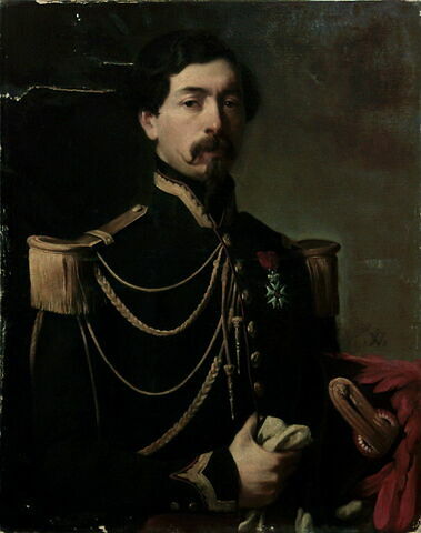 Jean-Pierre Vico, lieutenant-colonel d’Etat-Major en 1855, image 1/2