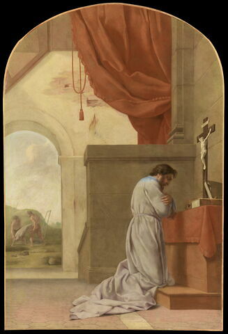 Saint Bruno en prière