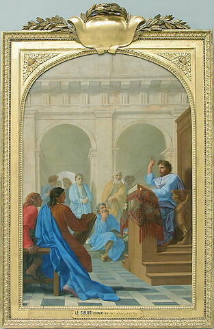 Saint Bruno enseigne la théologie dans les écoles de Reims, image 2/2