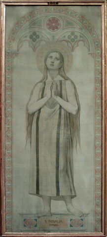 Sainte Rosalie, vierge, image 2/2