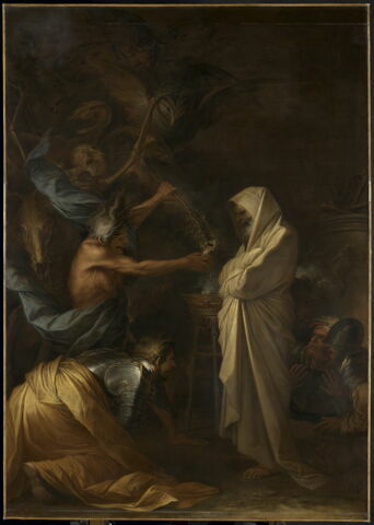 L'ombre de Samuel apparaissant à Saül chez la pythonisse d'Endor, image 1/3