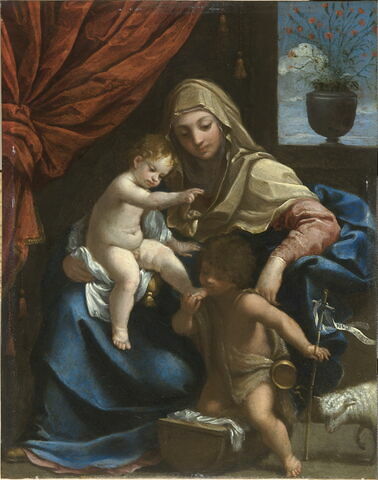 La Vierge, l'Enfant Jésus et saint Jean Baptiste