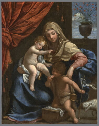 La Vierge, l'Enfant Jésus et saint Jean Baptiste, image 1/5