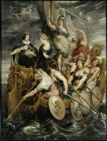 La Majorité de Louis XIII. La reine remet les affaires au roi, le 20 octobre 1614, image 1/5
