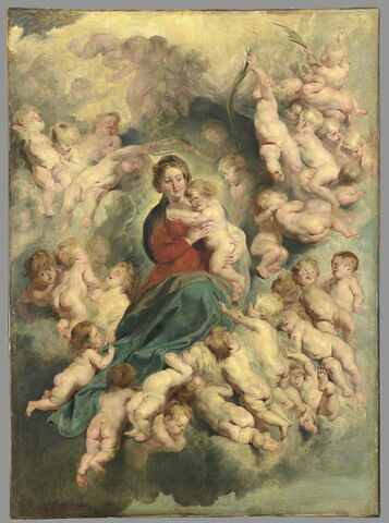 La Vierge à l'Enfant entourée des saints Innocents