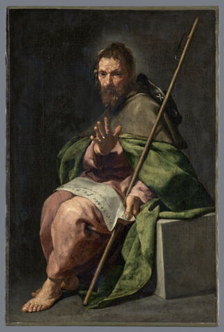 Saint Jacques le Majeur en pèlerin