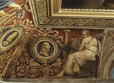 Le triomphe de la peinture française: apothéose de Poussin, de Le Sueur et de Le Brun, image 19/32