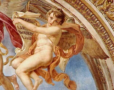 Le triomphe de la peinture française: apothéose de Poussin, de Le Sueur et de Le Brun, image 30/32