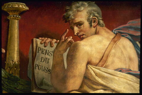 Le triomphe de la peinture française: apothéose de Poussin, de Le Sueur et de Le Brun, image 11/32
