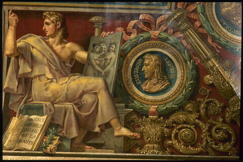 Le triomphe de la peinture française: apothéose de Poussin, de Le Sueur et de Le Brun, image 13/32