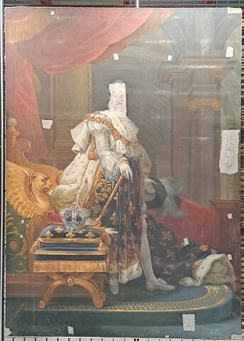 Portrait en pied de Charles X