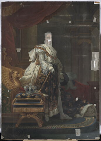 Portrait en pied de Charles X