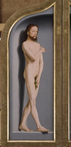 dos, verso, revers, arrière ; vue d'ensemble ; vue avec cadre © 1990 RMN-Grand Palais (musée du Louvre) / Gérard Blot