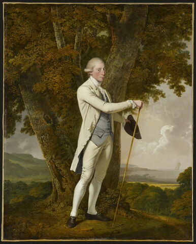 Portrait de John Milnes (1751- 1810), riche fabricant de coton à Wakefi	(Yorkshire).