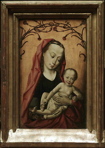 La Vierge à l'Enfant sous une guirlande d'oeillets, image 3/3